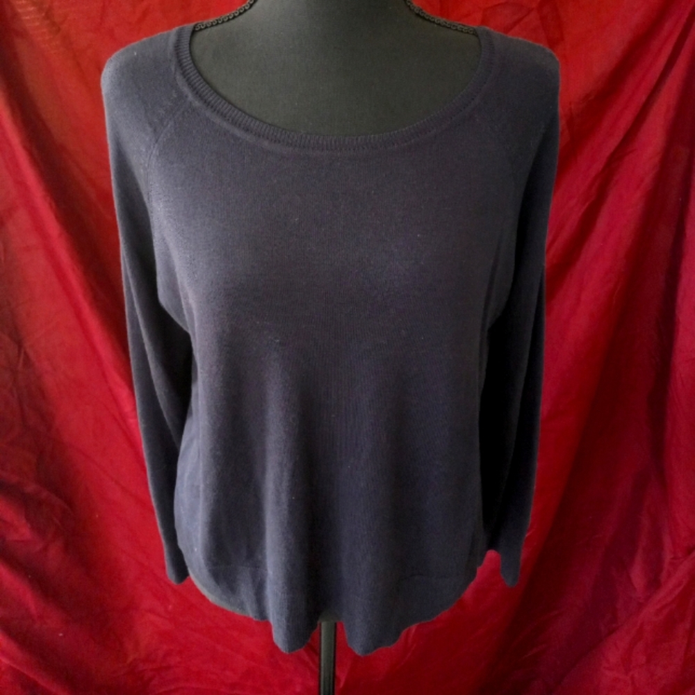 Zara knitwear top dark blue size S